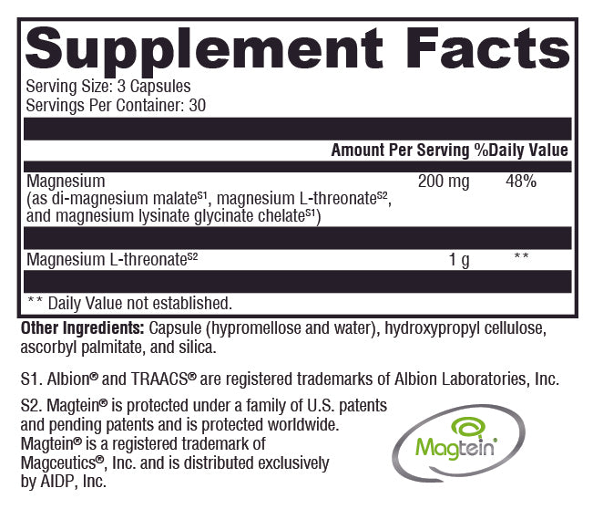 Clear Path Magnesium L - Threonate